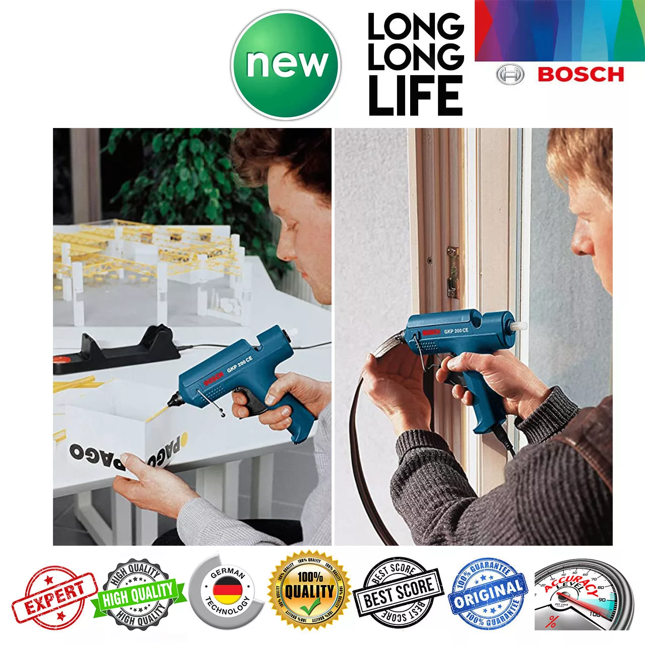 گان چسب حرارتی بوش مدل GKP 200 CE Professional