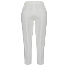 شلوار مجلسی زنانه مدل 100053001 کرپ رنگ شیری