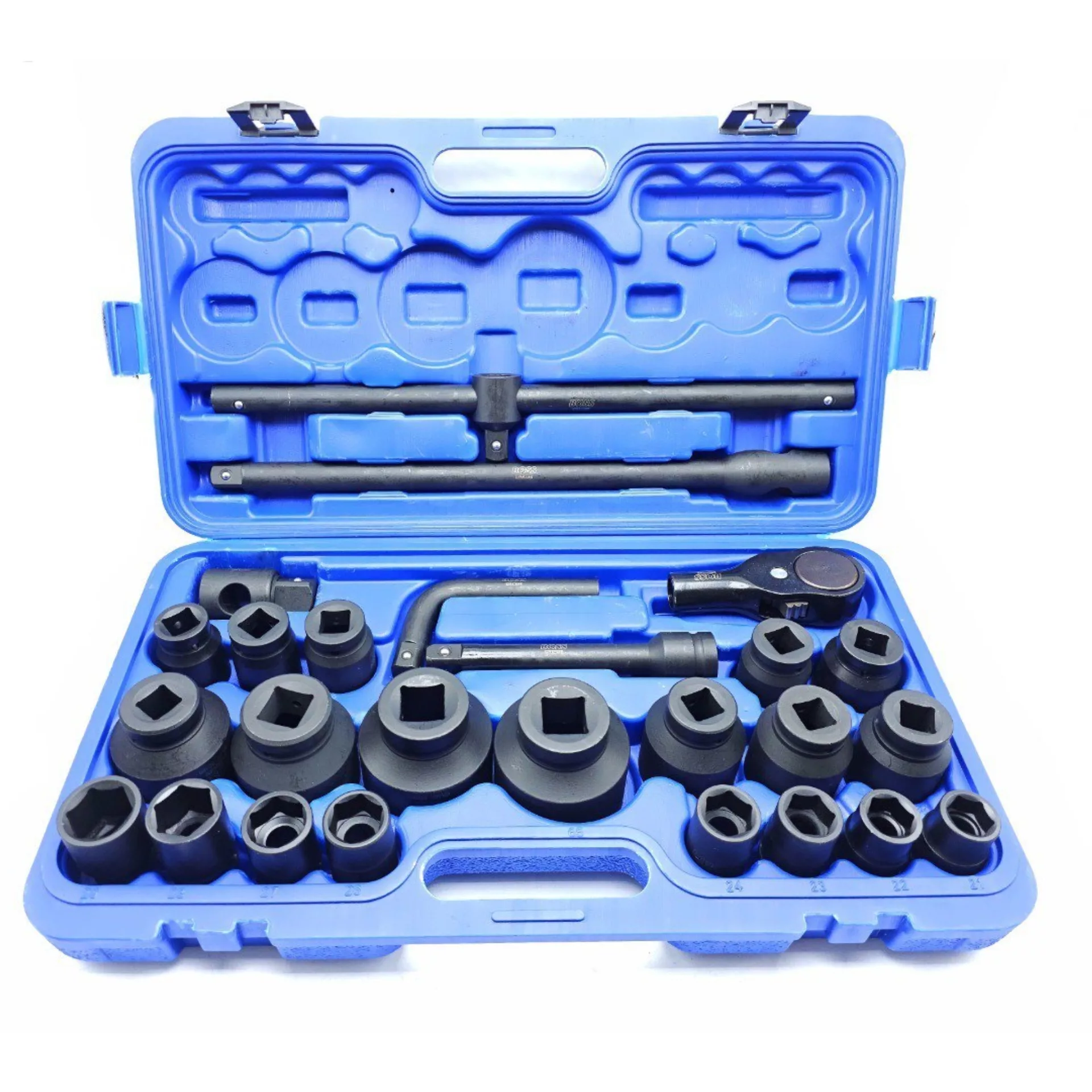 جعبه بکس صنعتی باس مدل 3/4 کد 1 مجموعه 26 عددی