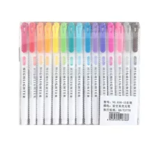 ماژیک علامت گذار مدل shiyiwen  مجموعه 15 عددی