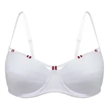 سوتین فنردار زنانه ونا مدل ملوانی کد 969 رنگ سفید