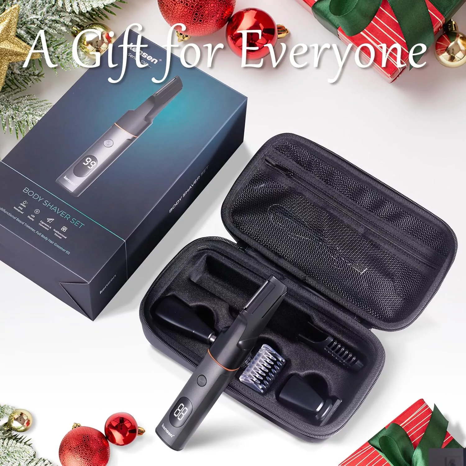 ماشین اصلاح موی بدن و صورت کینسین مدل S16