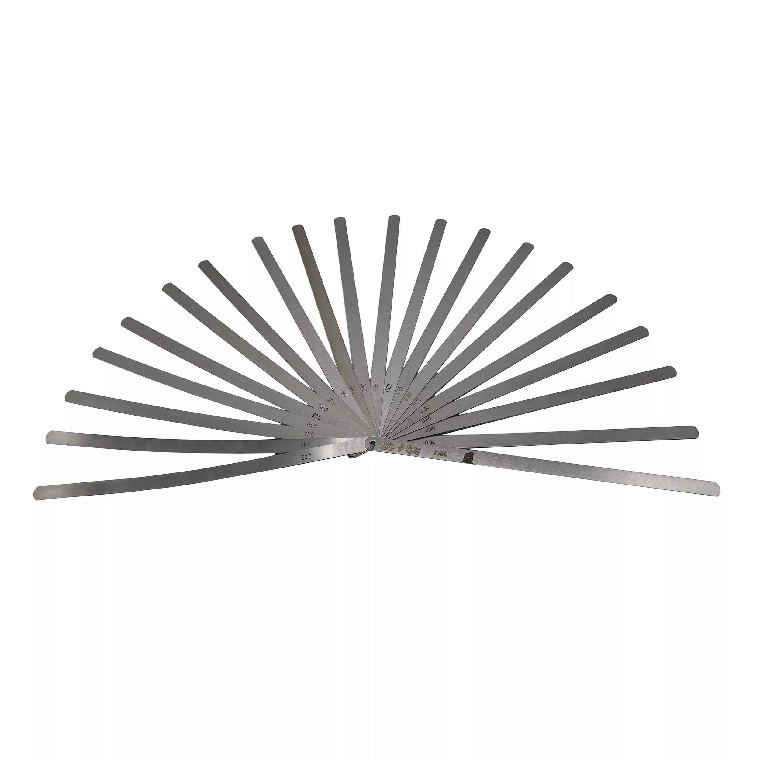 آچار فیلر مدل گوریلا کد YP-BOLAND-30CM مجموعه 20 عددی