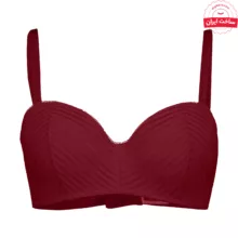 سوتین زنانه ان بی بی مدل 30001 رنگ زرشکی