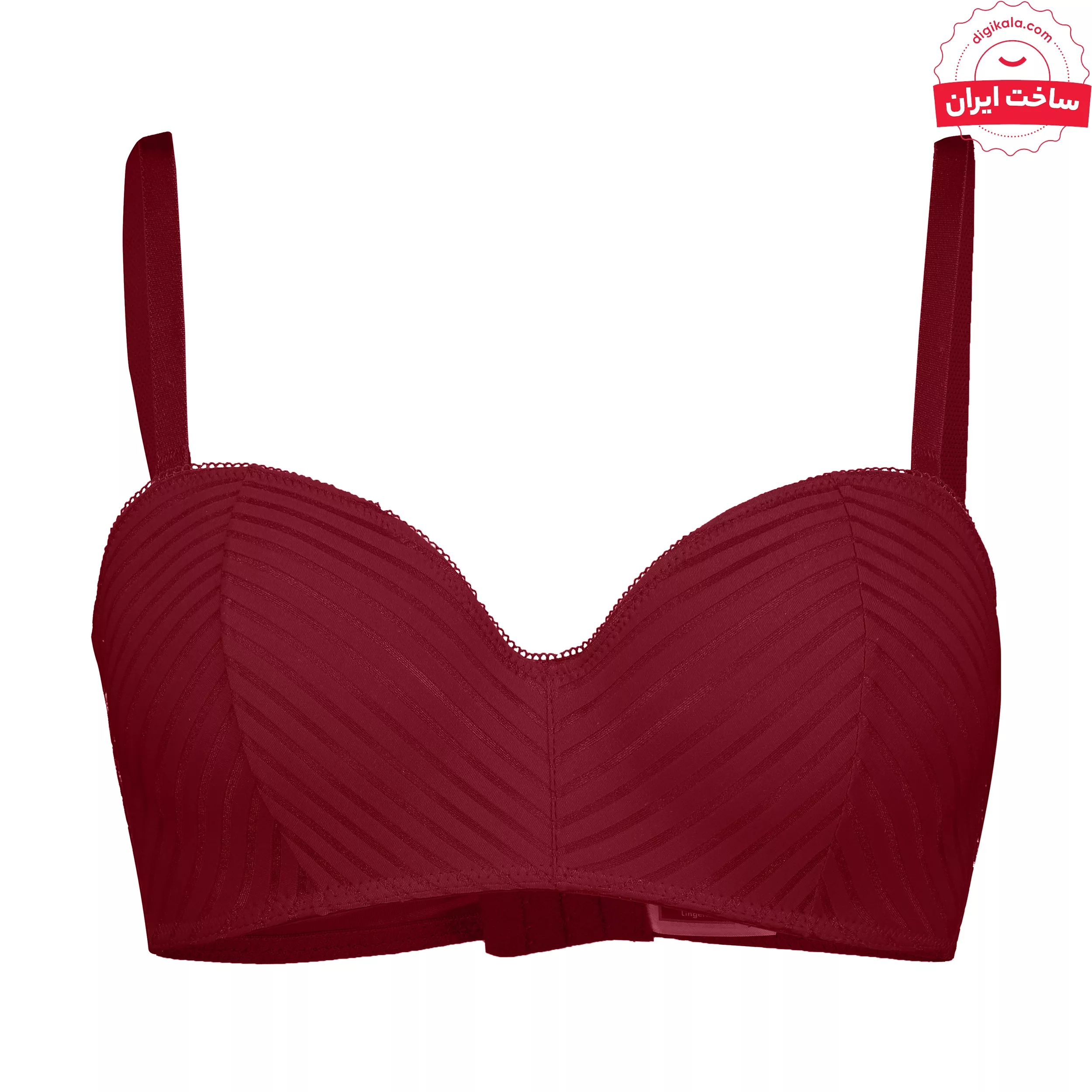 سوتین زنانه ان بی بی مدل 30001 رنگ زرشکی