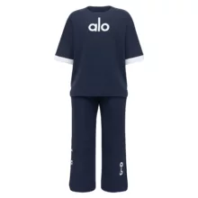 ست تی شرت آستین کوتاه و شلوار راحتی زنانه مدل رونیکا کد 02