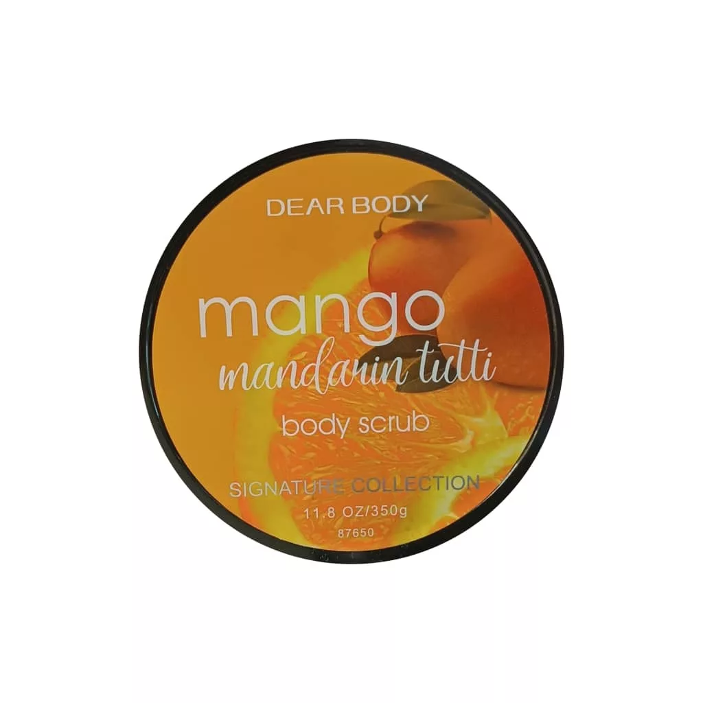 اسکراب بدن دیربادی مدل mango وزن 350 گرم