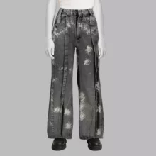 شلوار جین بگ زنانه لوسیفر مدل 76940