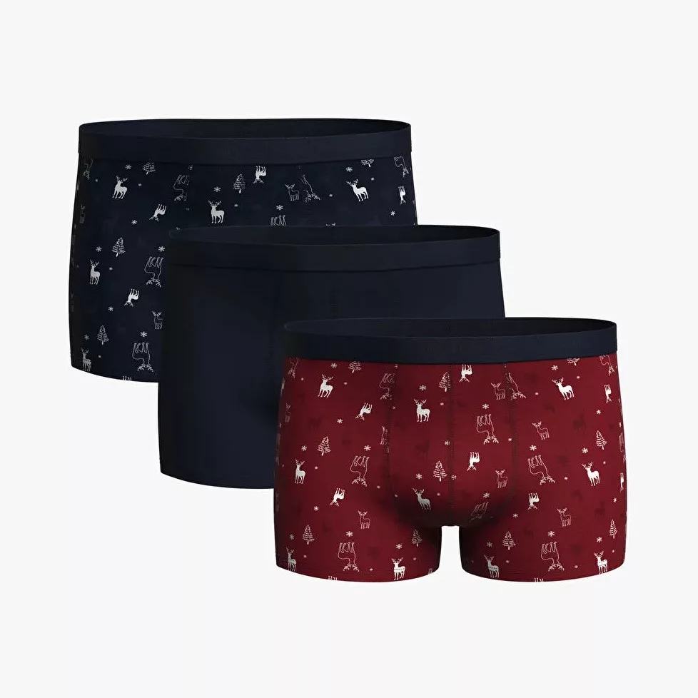 شورت پادار مردانه ال سی وایکیکی مدل Dowaer بسته 3 عددی