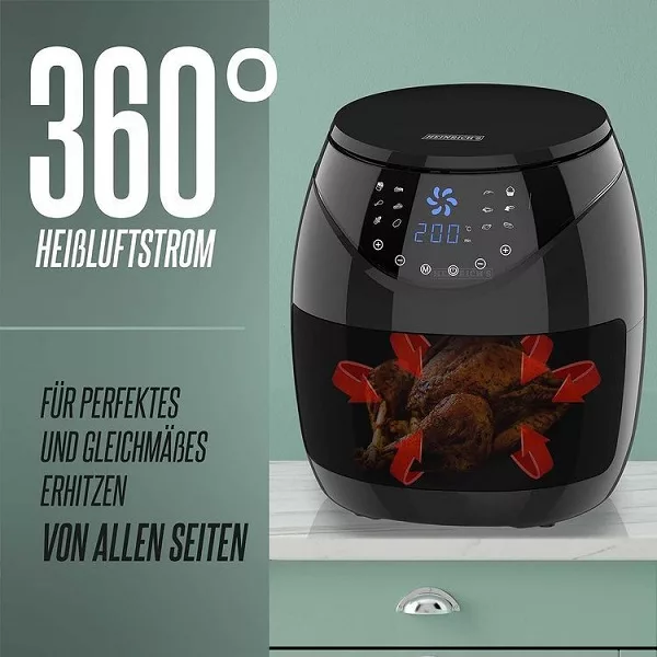 سرخ کن بدون روغن هنریچ مدل HR-8204