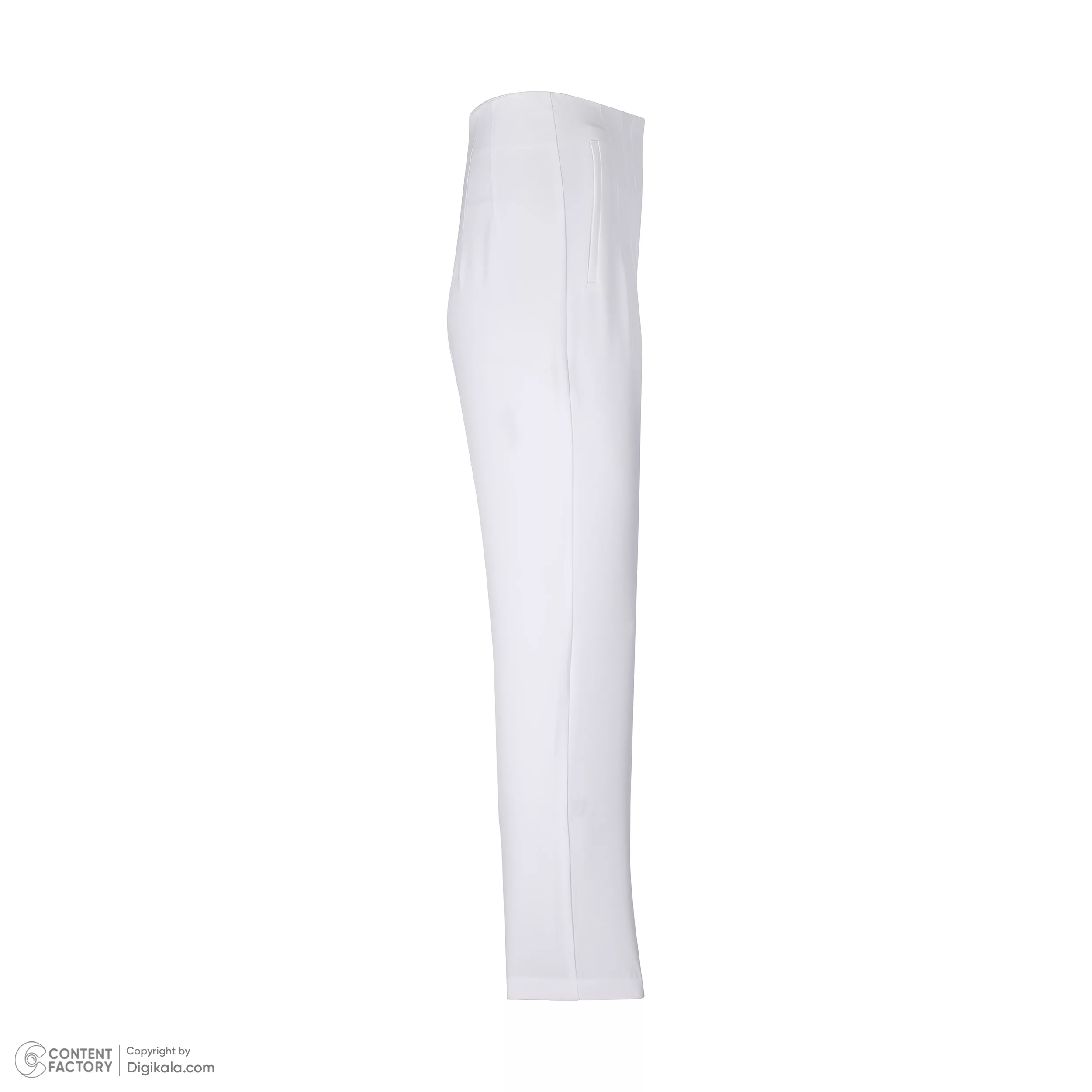 شلوار زنانه ریسانی مدل 6129 رنگ شیری