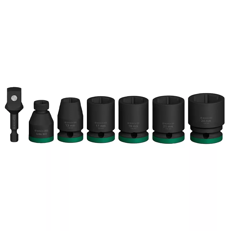 آچار بکس فشار قوی بوش مدل IMPACT PRO 1/2 مجموعه 7 عددی