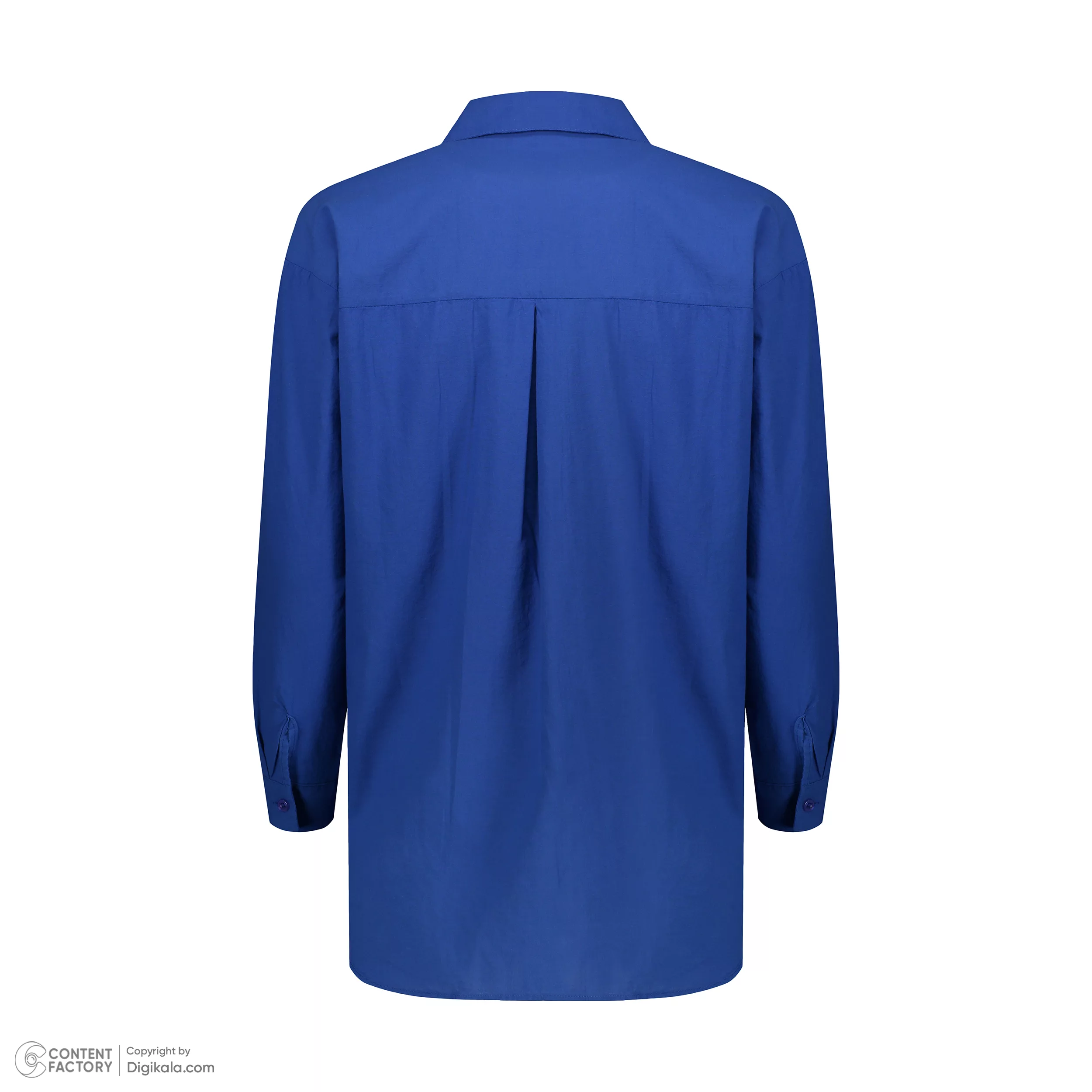 بلوز آستین بلند زنانه پیر کاردین مدل 9212102 رنگ آبی