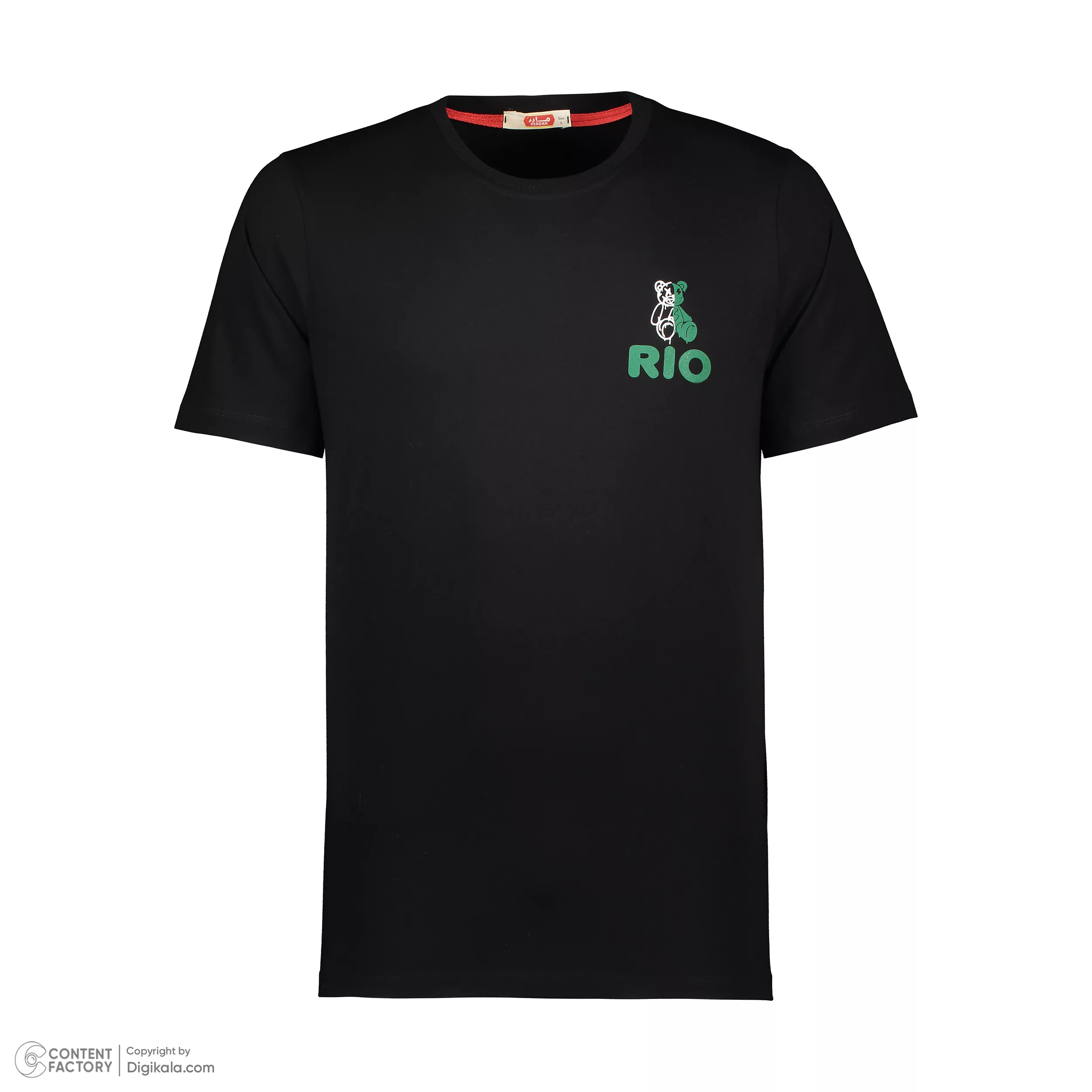 ست تی شرت و شلوارک مردانه مادر مدل Rio رنگ سبز