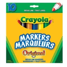 ماژیک چند منظوره 10 رنگ کرایولا مدل 56-7708