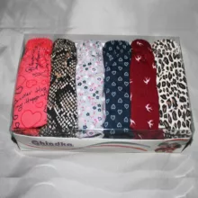 شورت زنانه چیندکا مدل پنبه ای کد 103 مجموعه 6 عددی