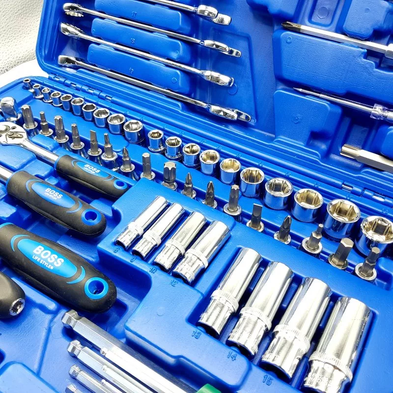 مجموعه 121عددی آچار بکس باس کد 1212