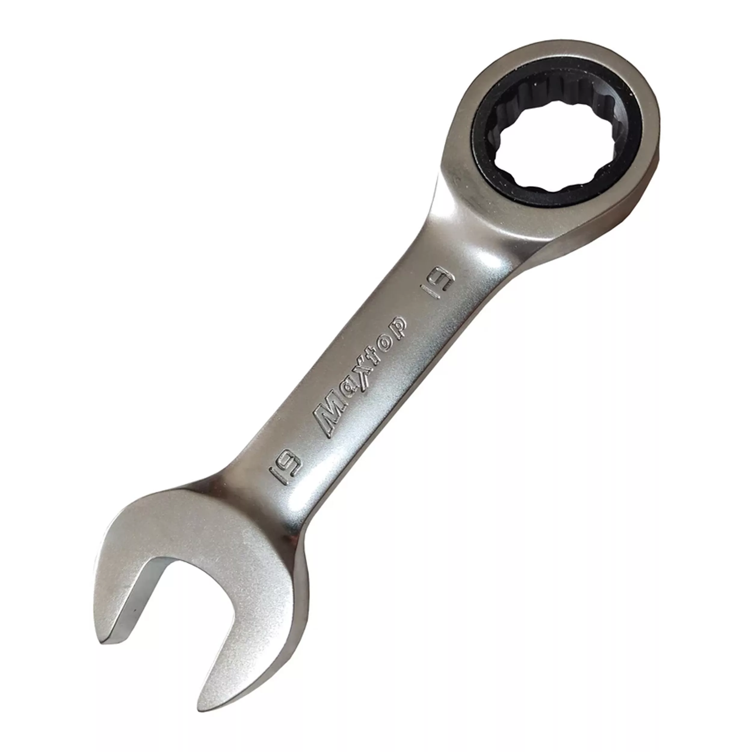 آچار یکسر تخت و یکسر رینگی جغجغه ای مکس تاپ مدل MAX-08 مجموعه 8 عددی