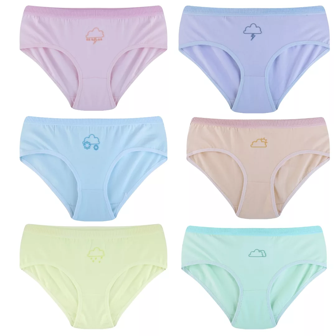 شورت زنانه مدل ابری بسته 6 عددی