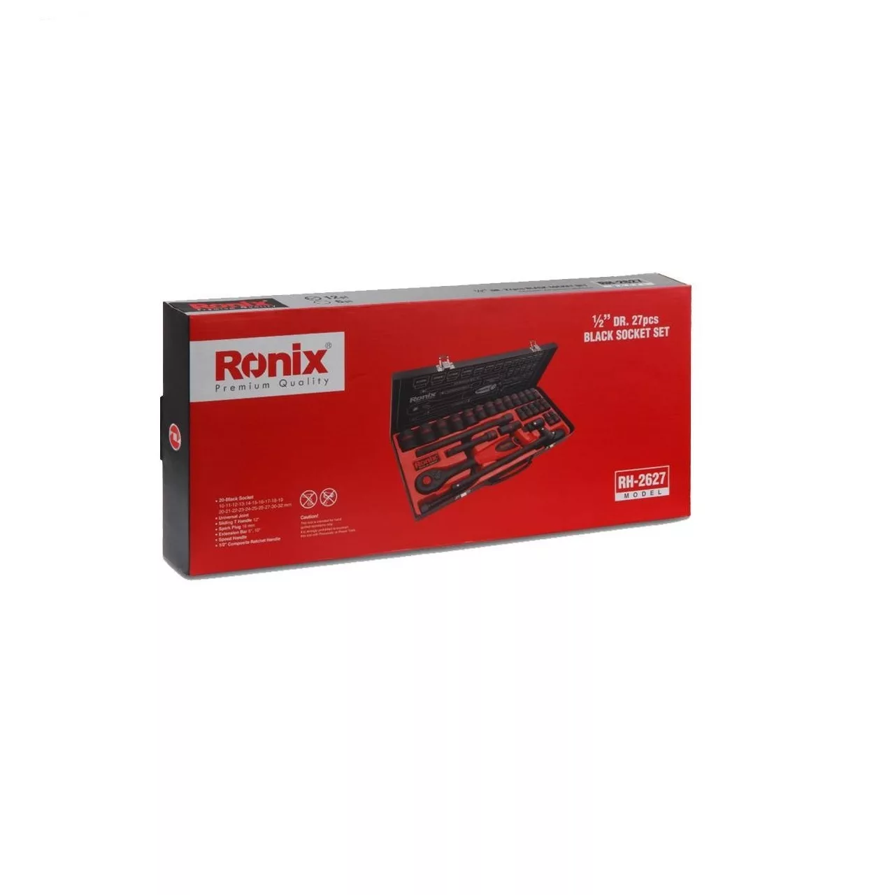 مجموعه 27 عددی آچار بکس و سری بکس رونیکس مدل RX-2627