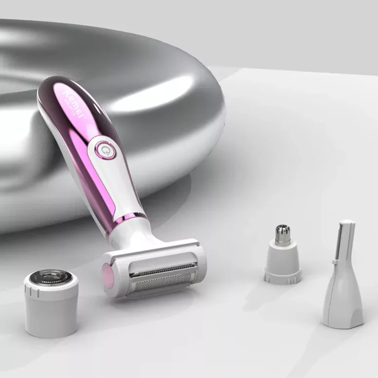 ست اصلاح موی بدن بانوان کیمی مدل KM-6714