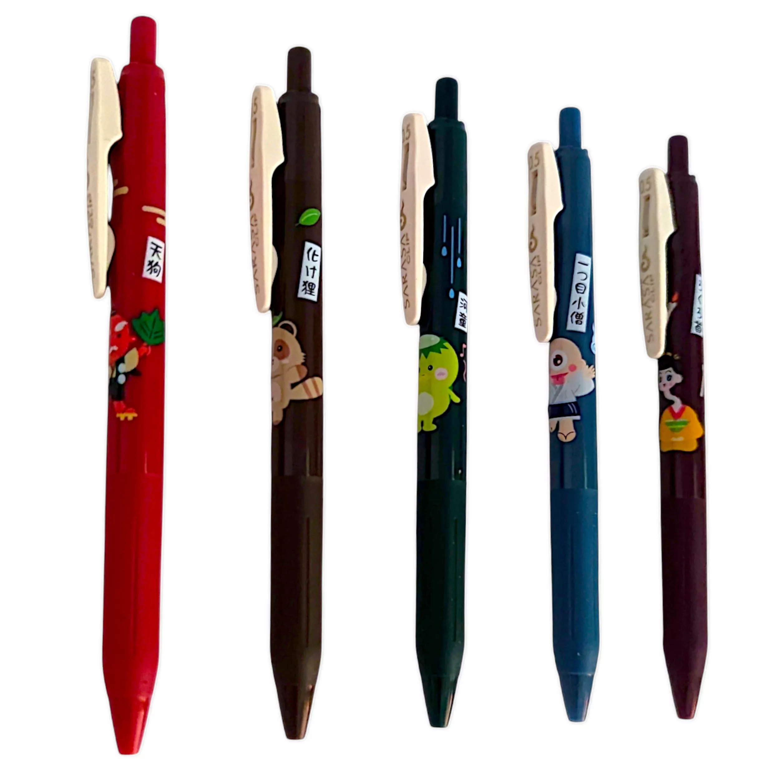 روان نویس زبرا مدل ساراسا انیمیشنی بسته 5 عددی