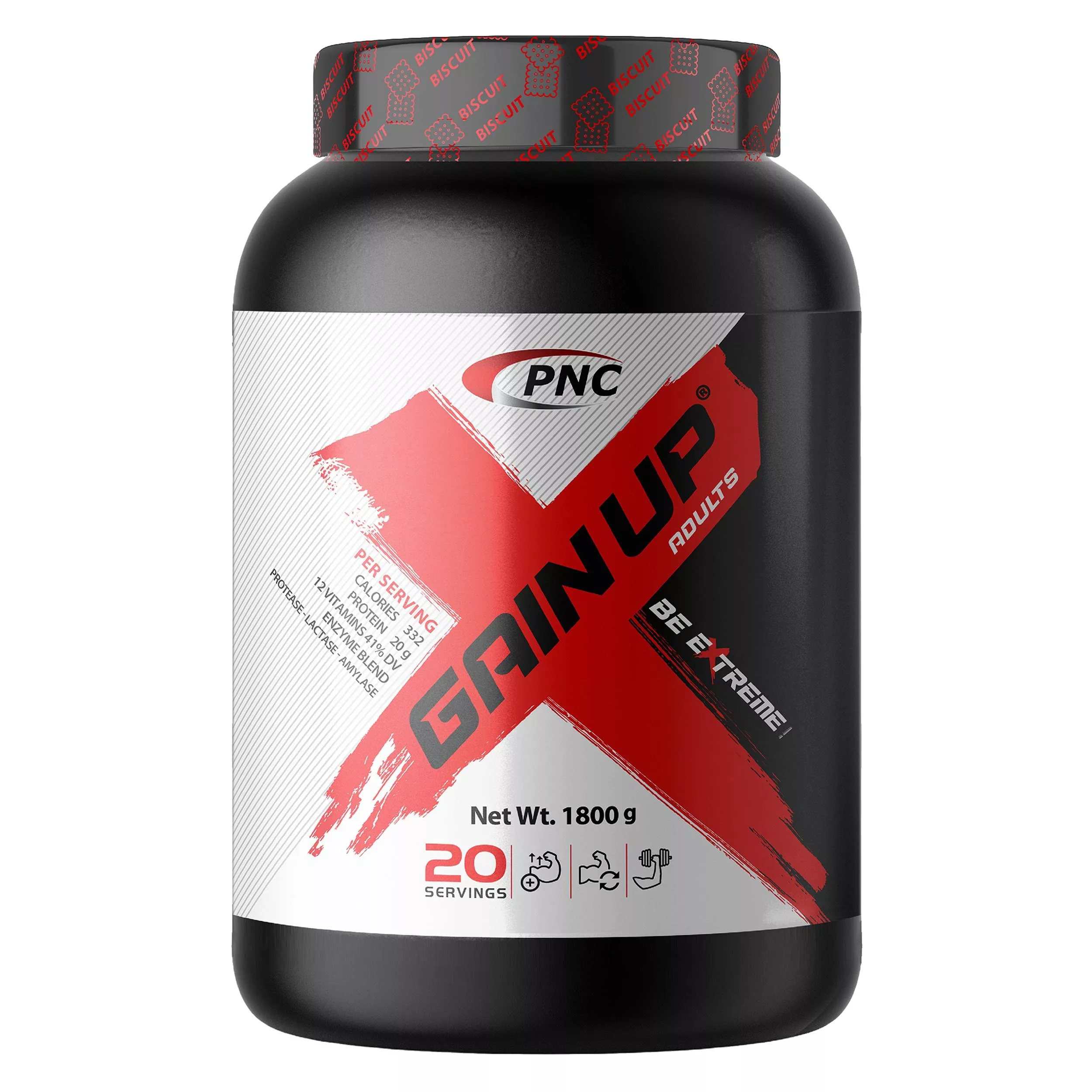 پودر گین آپ با طعم بيسكوئيت كارن  - 1800 گرم