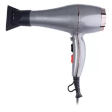 سشوار حرفه‌ای رومئو مدل RM-5858، موتور AC با توان مصرفی 2200 وات، دارای قابلیت باد سرد، طراحی ارگونومیک، دارای حلقه آویختن، با حالت صاف‌کننده و حجم‌دهنده، وزن 450 گرم، تنظیم حرارت 3 حالته و کنترل سرعت 2 حالته، به همراه متمرکزکننده باریک