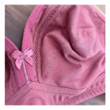 سوتین زنانه تی بی ان مدل نخی بدون فنر کد 1156 رنگ کالباسی