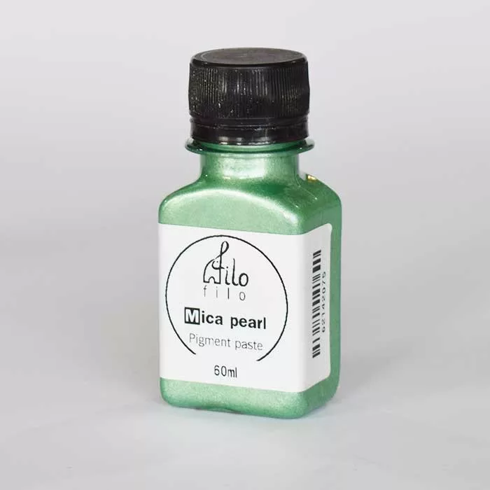 رنگ خمیری رزین اپوکسی فیلو مدل صدفی حجم 60 میلی لیتر بسته 16 عددی
