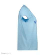 ست تی شرت آستین کوتاه و شلوار زنانه مادر مدل Maya رنگ آبی