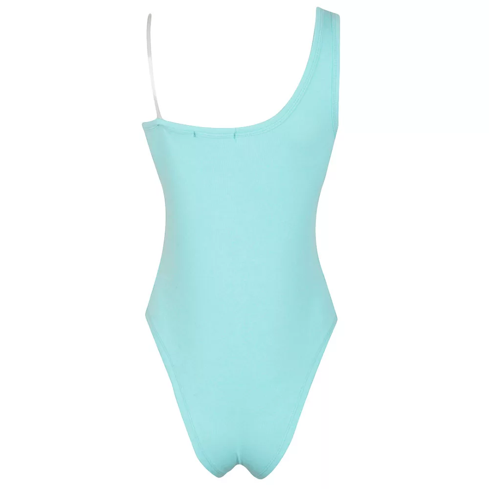 بادی آستین بلند زنانه دکسونری مدل 256004324 یقه روی رنگ آبی روشن