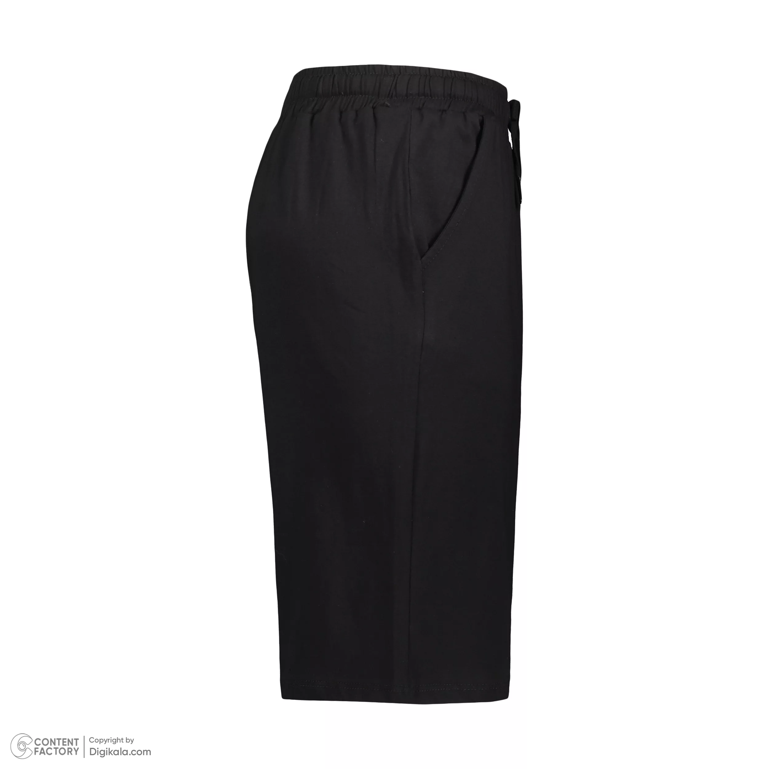 ست تی شرت و شلوارک مردانه مادر مدل رابرت رنگ سبز