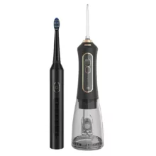 دستگاه شست و شوی دهان و دندان شارژی مدل F6-T5 به همراه  مسواک برقی