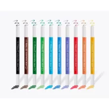 ماژیک رنگ آمیزی 10 رنگ پلیکان مدل 2 سر