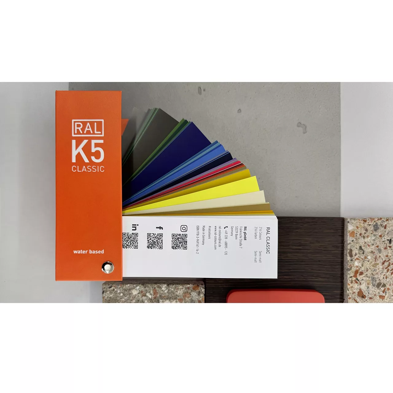 کالیته رال رنگ مدل RAL K5 Semi Matt