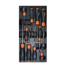 سری پیچ گوشتی دو سو چهار سو هالی استار مدل SD10PC-Y مجموعه 10 عددی