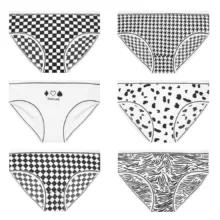 شورت زنانه مدل مینیمال کد 202017s بسته 6 عددی