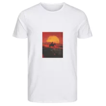 تی‌شرت آستین کوتاه زنانه مدل Red Dead رنگ سفید