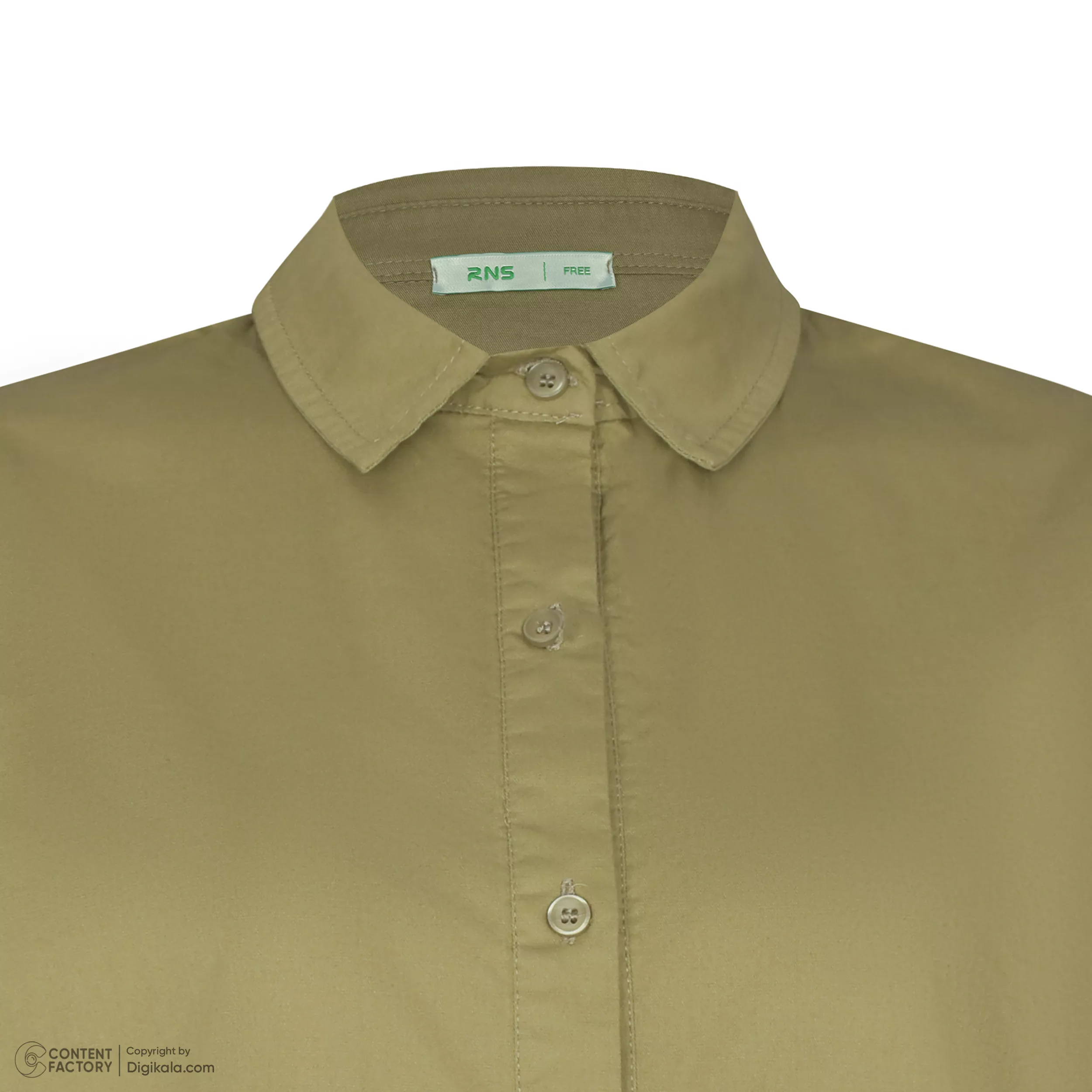 شومیز آستین بلند یقه برگردان زنانه آر اِن اِس مدل 112723237800