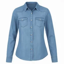 شومیز آستین بلند یقه برگردان زنانه مدل 1118