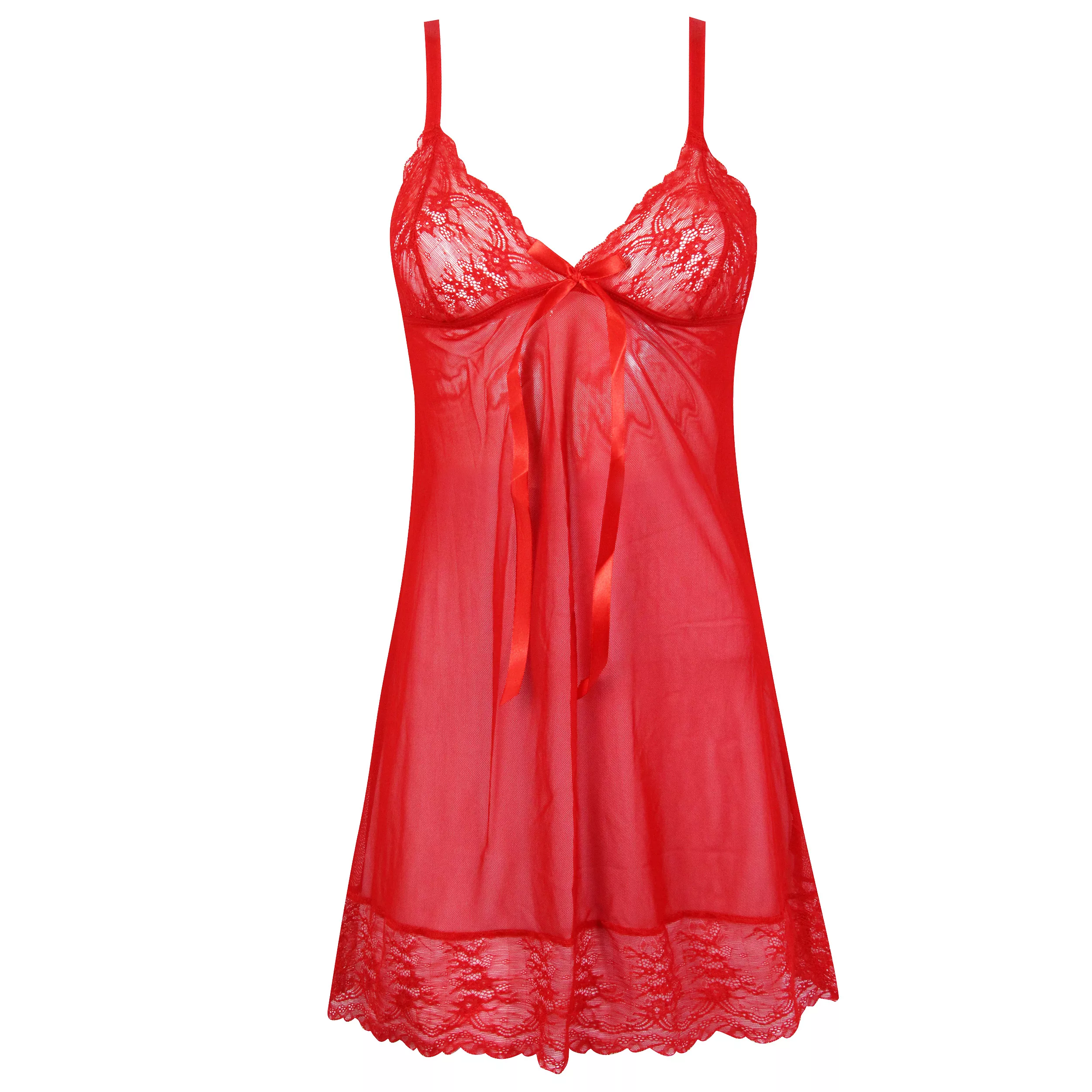 لباس خواب زنانه ماییلدا مدل 3685-804 رنگ قرمز