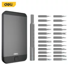 پیچ گوشتی دلی مدل DL3525 مجموعه 25 عددی