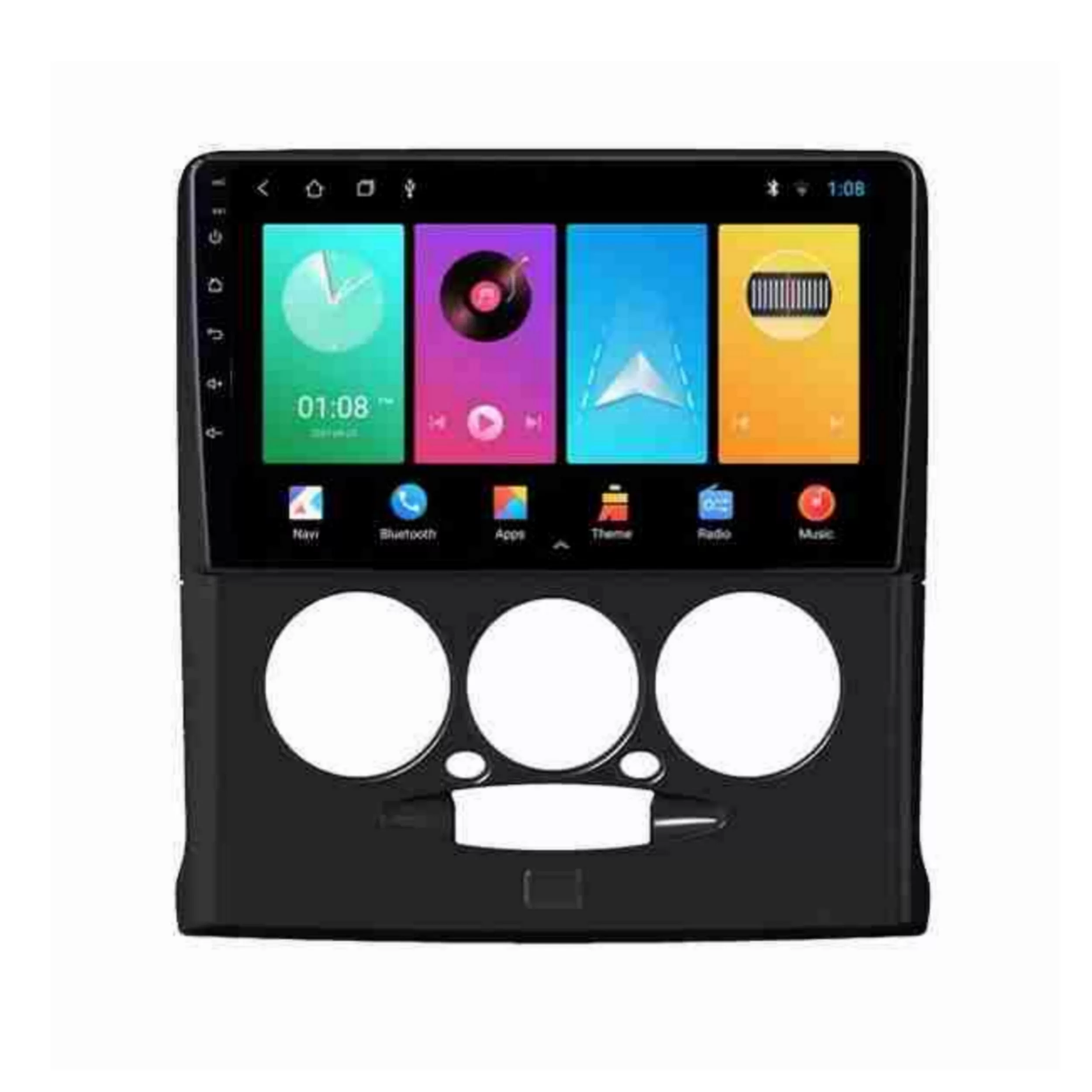 مانیتور خودرو راک مدل اندروید(4+64) مناسب برای پراید 131