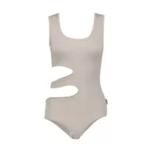 بادی بدون آستین زنانه پپا مدل Hooper رنگ استخوانی