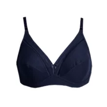 سوتین زنانه تی بی ان مدل نخی بدون فنر کد 1156 رنگ سرمه ای