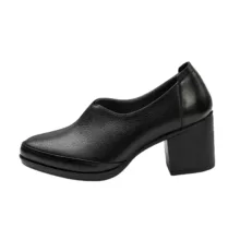 کفش زنانه چرم عطارد مدل چرم طبیعی کد SH336