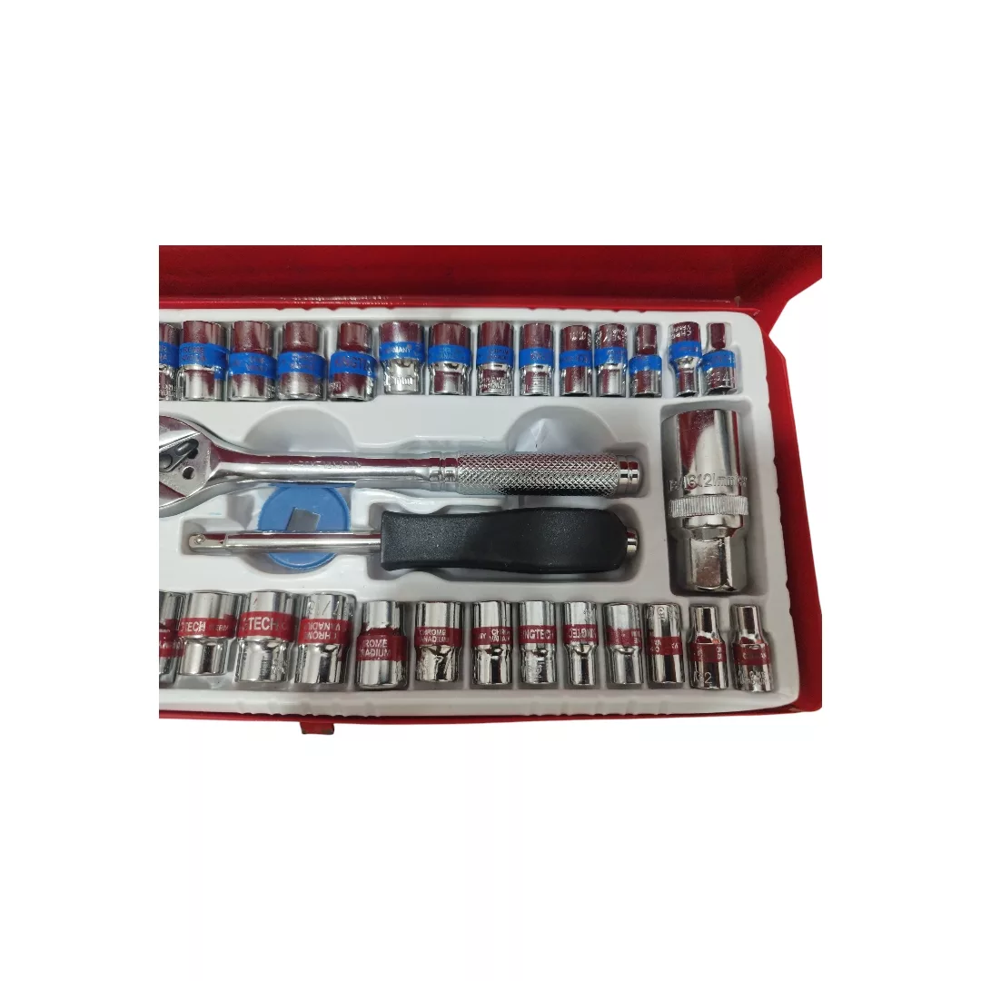 آچار و سری بکس کینگ تک مدل PT40PC مجموعه 40 عددی