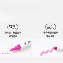 ماژیک راندو مدل دو سر کد 159 بسته 24 عددی