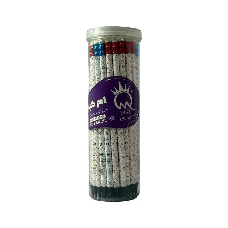 مداد مشکی ام کیو مدل H47 بسته 48 عددی